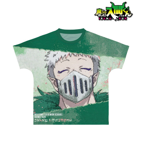 『魔入りました!入間くん』バラム・シチロウ grunge CANVAS フルグラフィックTシャツユニセックス【202609再販】