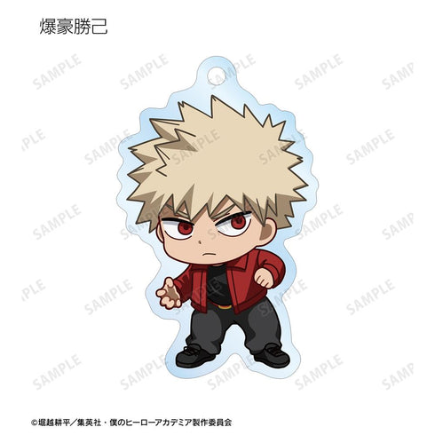 『僕のヒーローアカデミア』トレーディング ちびキャラ 赤い私服ver. アクリルキーホルダー(単位/BOX)
