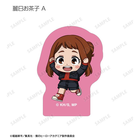 『僕のヒーローアカデミア』集合 ちびキャラ 赤い私服ver. フレークシール