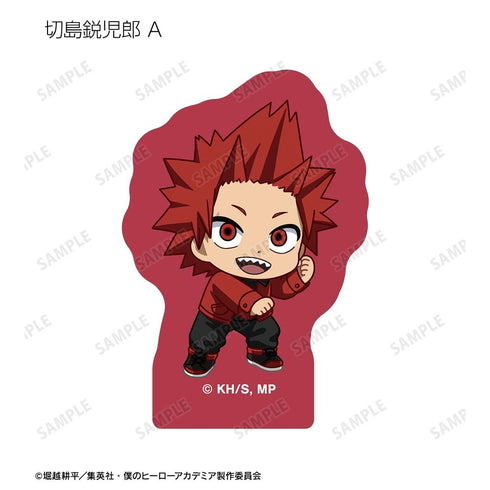 『僕のヒーローアカデミア』集合 ちびキャラ 赤い私服ver. フレークシール