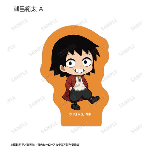 『僕のヒーローアカデミア』集合 ちびキャラ 赤い私服ver. フレークシール