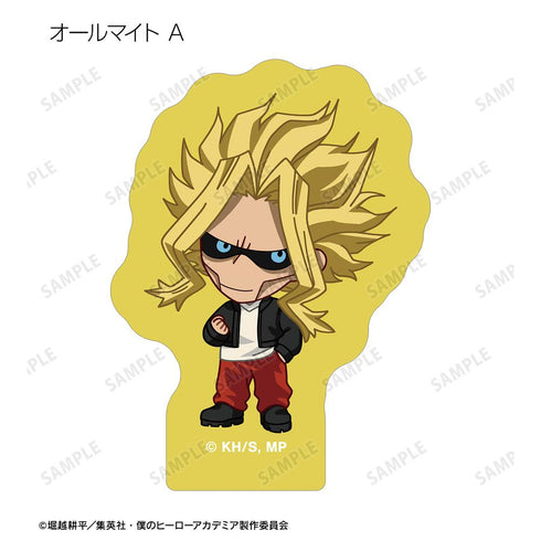 『僕のヒーローアカデミア』集合 ちびキャラ 赤い私服ver. フレークシール