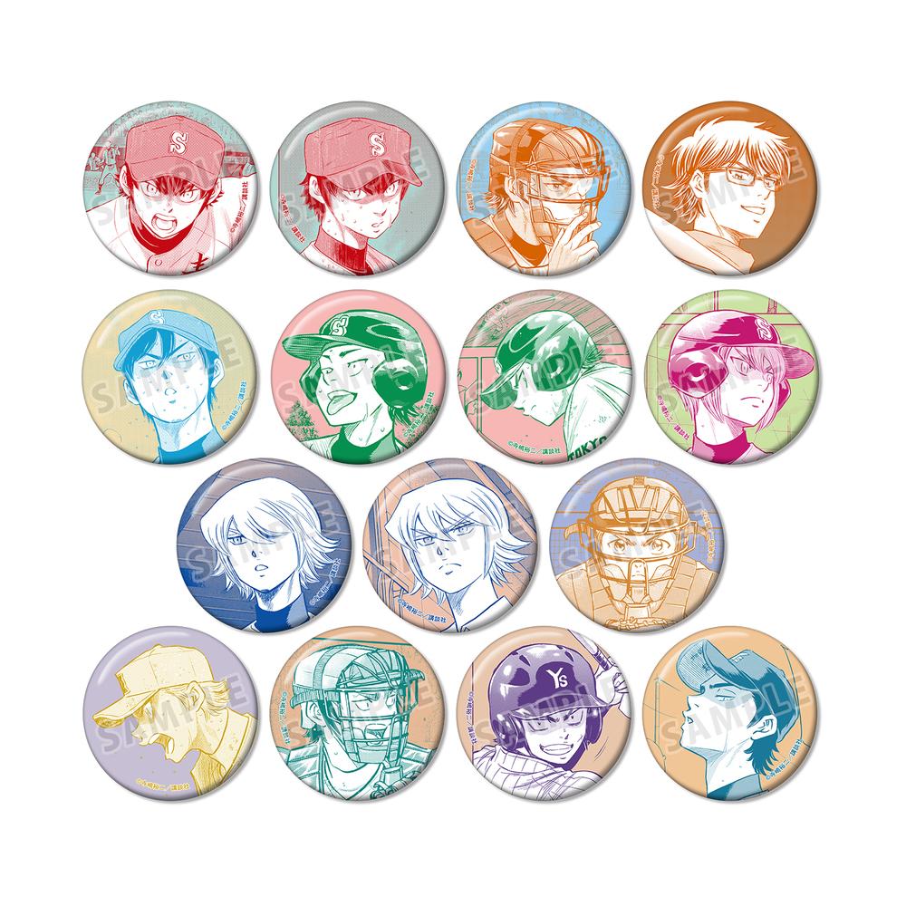 原作ダイヤのA actII』トレーディング原作コマ缶バッジ vol.2(単位/BOX