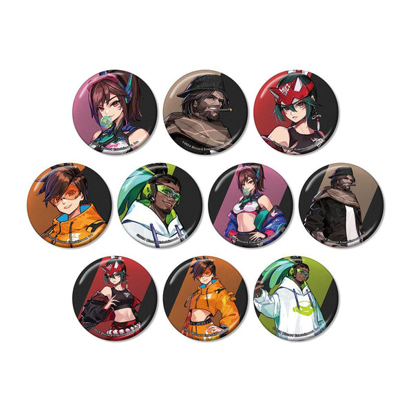 『オーバーウォッチ 2』POKImariさんイラスト トレーディングメタリック缶バッジ(単位/BOX)【202510再販】