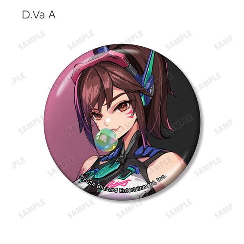 『オーバーウォッチ 2』POKImariさんイラスト トレーディングメタリック缶バッジ(単位/BOX)【202510再販】