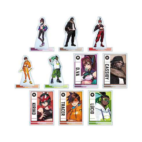 『オーバーウォッチ 2』POKImariさんイラスト トレーディングアクリルスタンド(単位/BOX)【202510再販】