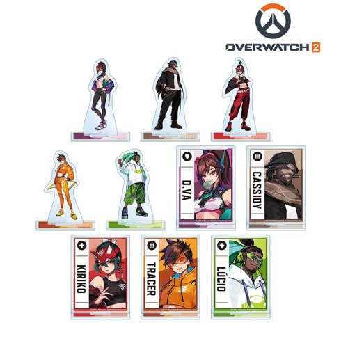 『オーバーウォッチ 2』POKImariさんイラスト トレーディングアクリルスタンド(単位/BOX)【202510再販】