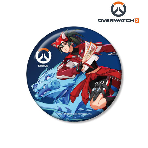 『オーバーウォッチ 2』描き下ろし キリコ ストリートver. 100mm缶バッジ【202510再販】
