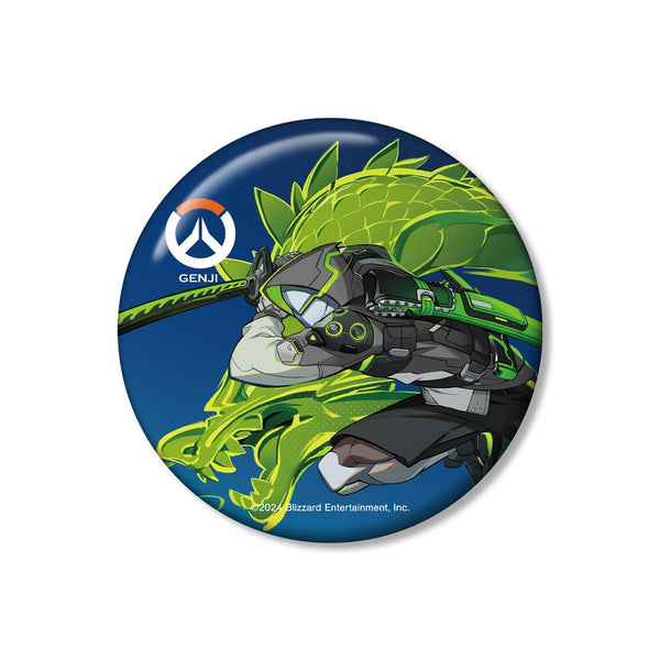 『オーバーウォッチ 2』描き下ろし ゲンジ ストリートver. 100mm缶バッジ【202510再販】