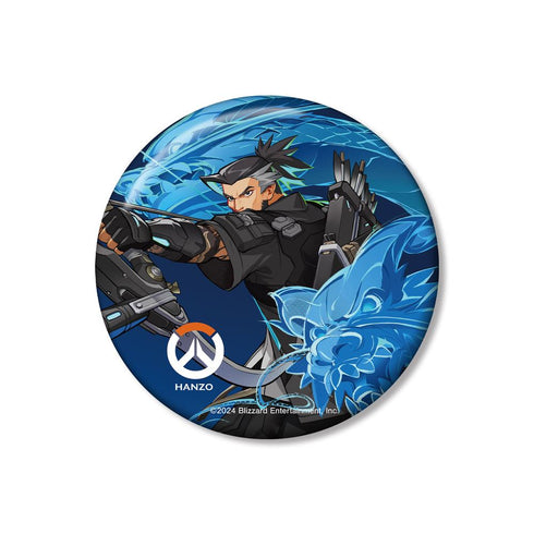 『オーバーウォッチ 2』描き下ろし ハンゾー ストリートver. 100mm缶バッジ【202510再販】