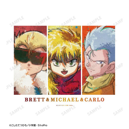 『爆走兄弟レッツ&ゴー!!』ブレット&ミハエル&カルロ grunge CANVAS キャンバスボード【202606再販】