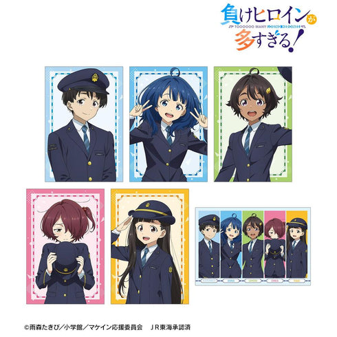 《TV 輸家女主角太多了!》全新繪製 站務員版 明信片6張組【202605再版】