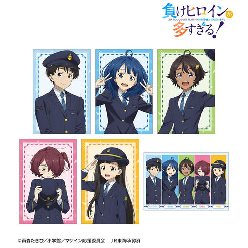 『TV 負けヒロインが多すぎる!』描き下ろし 駅員ver. ポストカード6枚セット