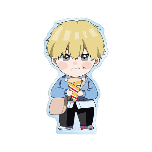 『高良くんと天城くん』『兄貴の友達』はなげのまい先生 描き下ろし 山崎聡 ちびキャラ 放課後ver. ダイカットステッカー