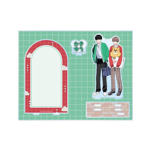 『高良くんと天城くん / 兄貴の友達』はなげのまい先生 描き下ろし 柿本健&田中優也 放課後ver. アクリルジオラマ【202507再販】