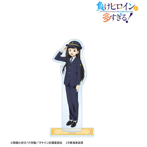 《TV 输家女主角太多了!》全新绘制 温水佳树 站务员版 BIG亚克力立牌【202605再版】