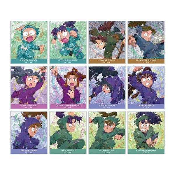 《忍者乱太郎》收藏卡 grunge CANVAS 亚克力卡 ver.A(单位/盒)【202605再版】