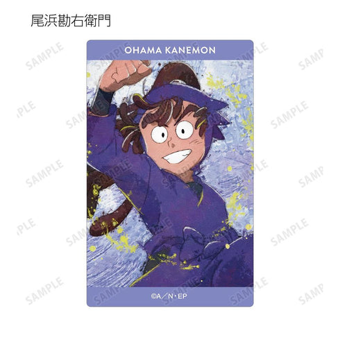 《忍者小丸子亂太郎》收藏卡 grunge CANVAS 卡片貼紙 ver.A(單位/盒)【202608 再版】