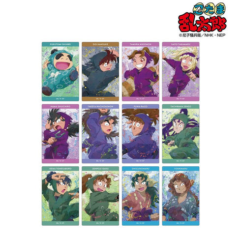 『忍たま乱太郎』トレーディング grunge CANVAS カードステッカー ver.B(単位/BOX)【202608再販】