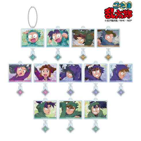 『忍たま乱太郎』トレーディング grunge CANVAS ゆらゆらアクリルキーホルダー ver.A(単位/BOX)