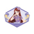 "Aikatsu! 10th STORY ~STARWAY to the Future~" Original Illustration: Ran Shibuki in a Cheongsam Travel Sticker