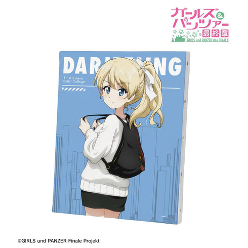 『ガールズ&パンツァー 最終章』描き下ろし ダージリン デート私服ver. キャンバスボード