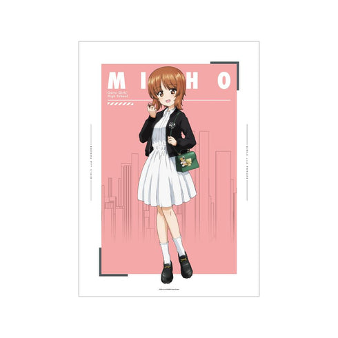 『ガールズ&パンツァー 最終章』描き下ろし 西住みほ デート私服ver. A3マット加工ポスター
