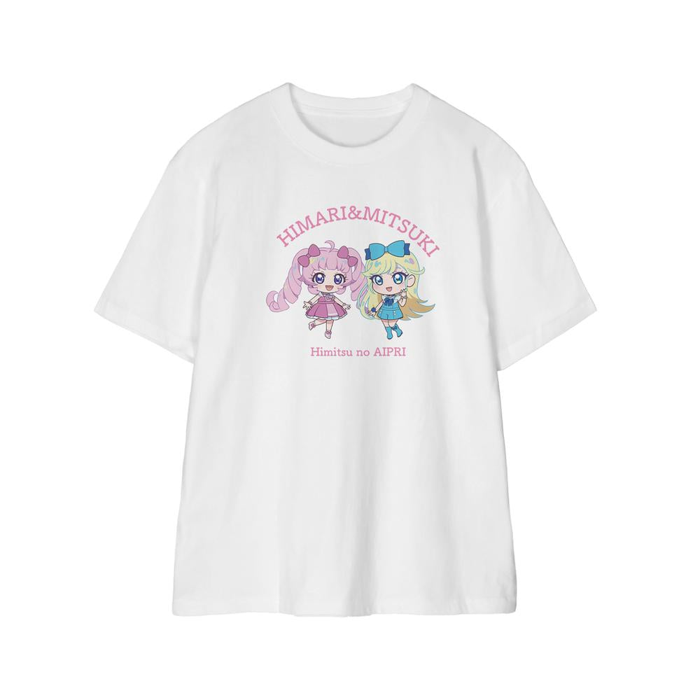 ひみつのアイプリ ひまり Tシャツ 120サイズ アクキーセット 新品未開封 ひみつのアイプリ』青空 ひまり&星川 みつき Tシャツレディース