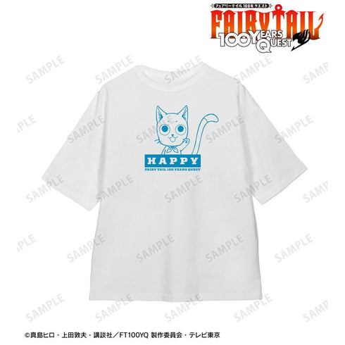 『FAIRY TAIL 100年クエスト』ハッピー BIGシルエットTシャツユニセックス