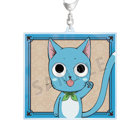 『FAIRY TAIL 100年クエスト』ハッピー BIGアクリルキーホルダー