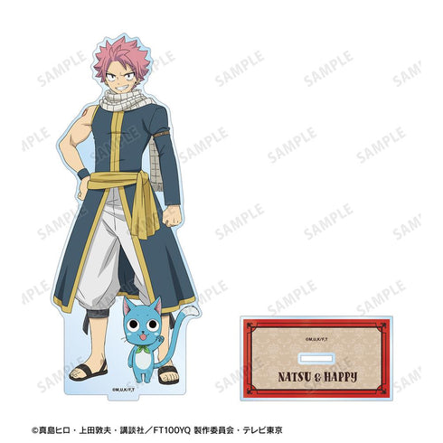 『FAIRY TAIL 100年クエスト』ナツ・ドラグニル&ハッピー BIGアクリルスタンド