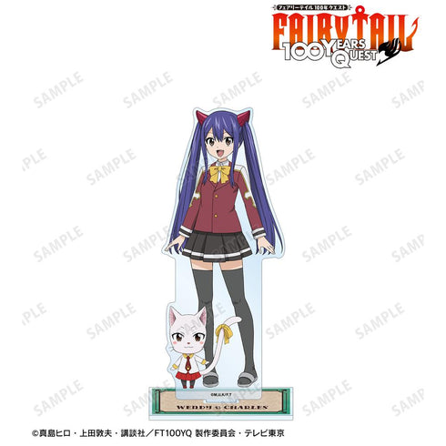 『FAIRY TAIL 100年クエスト』ウェンディ・マーベル&シャルル BIGアクリルスタンド