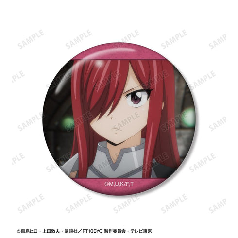『FAIRY TAIL 100年クエスト』エルザ・スカーレット 場面写缶バッジ3個セット