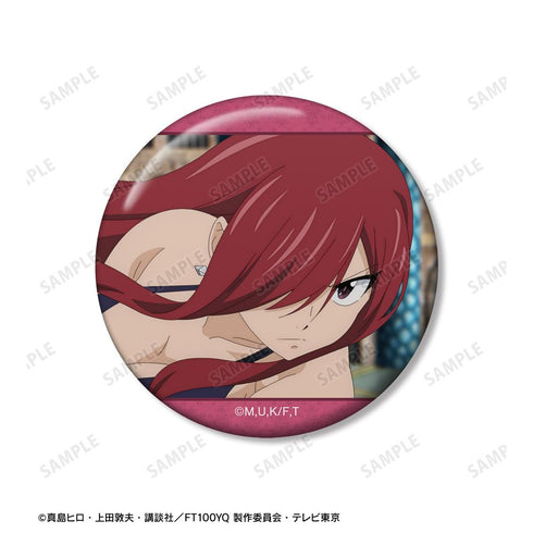 『FAIRY TAIL 100年クエスト』エルザ・スカーレット 場面写缶バッジ3個セット