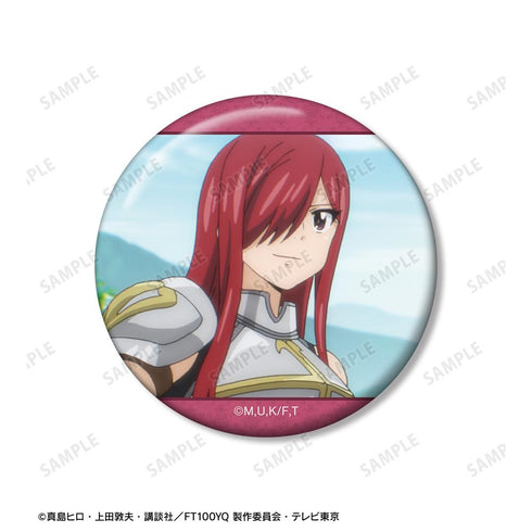 『FAIRY TAIL 100年クエスト』エルザ・スカーレット 場面写缶バッジ3個セット