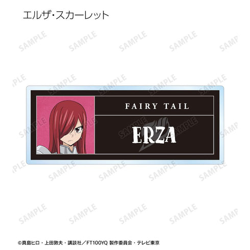 『FAIRY TAIL 100年クエスト』トレーディングアクリルネームプレート(単位/BOX)