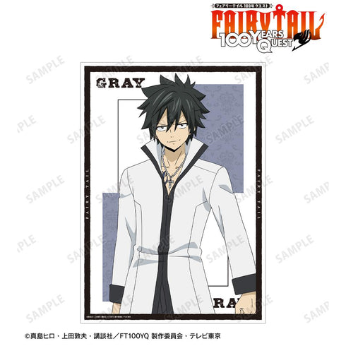 『FAIRY TAIL 100年クエスト』グレイ・フルバスター A3マット加工ポスター