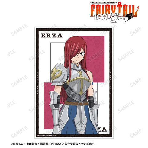 『FAIRY TAIL 100年クエスト』エルザ・スカーレット A3マット加工ポスター