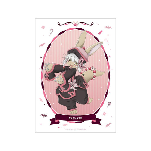 『メイドインアビス 烈日の黄金郷』描き下ろし ナナチ キョンシー ハロウィンver. A3マット加工ポスター【202512再販】