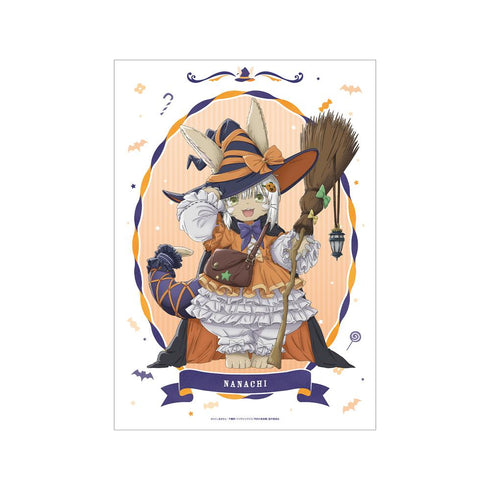 『メイドインアビス 烈日の黄金郷』描き下ろし ナナチ 魔女 ハロウィンver. A3マット加工ポスター【202512再販】