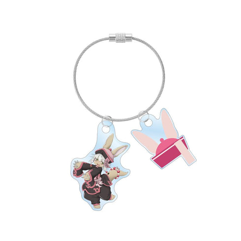 『メイドインアビス 烈日の黄金郷』描き下ろし ナナチ キョンシー ハロウィンver. 2連ワイヤーアクリルキーホルダー【202512再販】