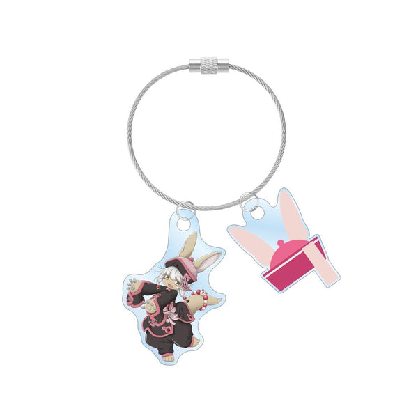 『メイドインアビス 烈日の黄金郷』描き下ろし ナナチ キョンシー ハロウィンver. 2連ワイヤーアクリルキーホルダー【202512再販】
