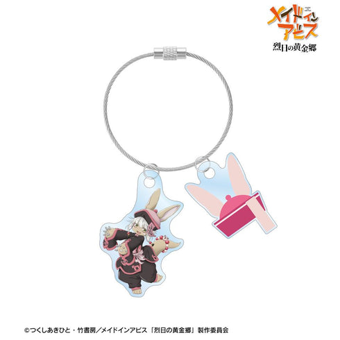 『メイドインアビス 烈日の黄金郷』描き下ろし ナナチ キョンシー ハロウィンver. 2連ワイヤーアクリルキーホルダー【202512再販】