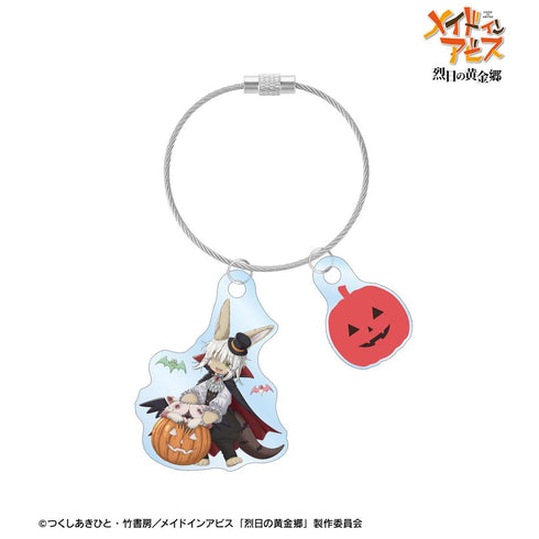 『メイドインアビス 烈日の黄金郷』描き下ろし ナナチ&壺ミーティ ドラキュラ ハロウィンver. 2連ワイヤーアクリルキーホルダー