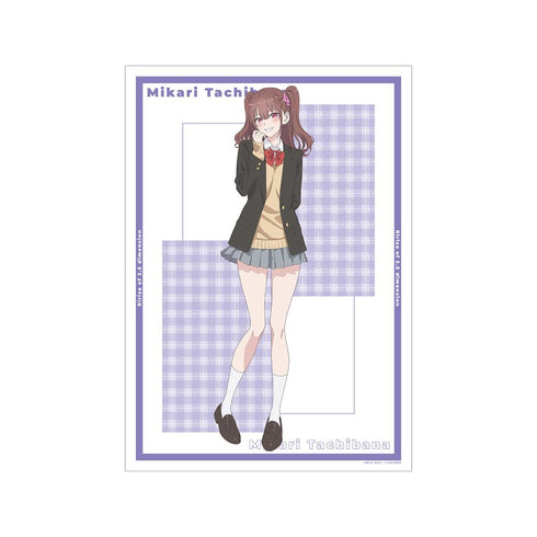 『2.5次元の誘惑』橘美花莉 A3マット加工ポスター【202507再販】