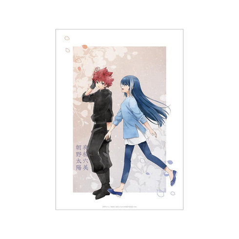 『夜桜さんちの大作戦』描き下ろし 朝野太陽&夜桜六美 歩みver. A3マット加工ポスター