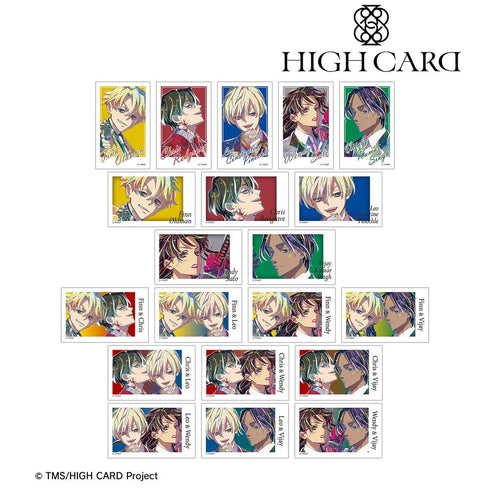 『HIGH CARD』トレーディング Ani-Art インスタントカメラ風イラストカード(単位/BOX)
