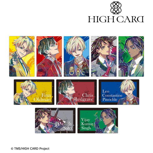 『HIGH CARD』トレーディング Ani-Art カードステッカー(単位/BOX)