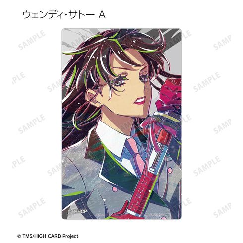 『HIGH CARD』トレーディング Ani-Art カードステッカー(単位/BOX)