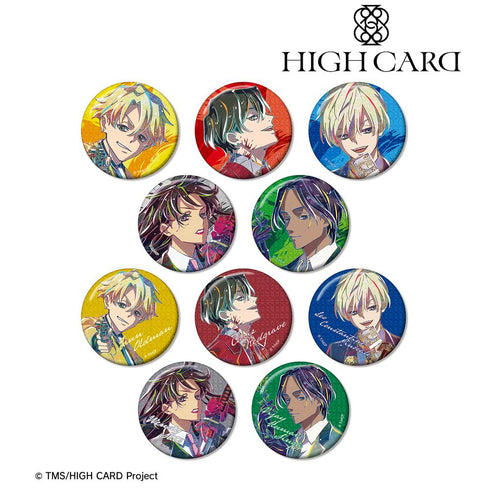 『HIGH CARD』トレーディング Ani-Art グリッター缶バッジ(単位/BOX)